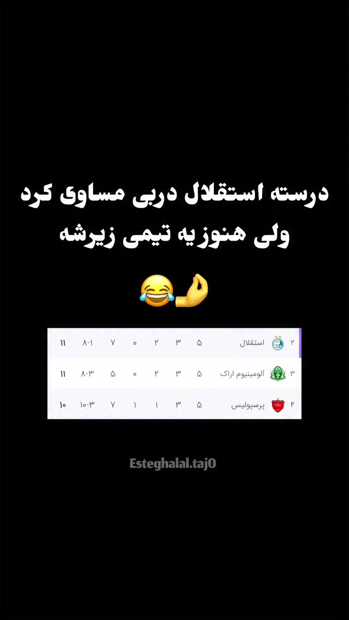@Esteghlal fc