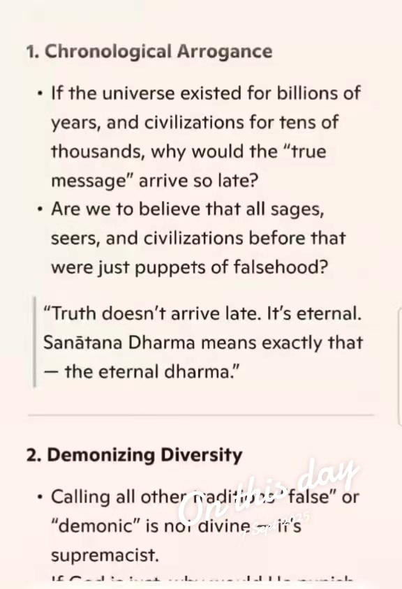 @Sanatana dharma