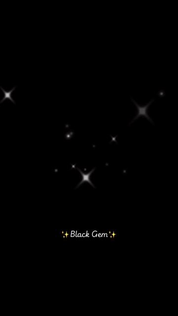 @✨Black Gem✨
