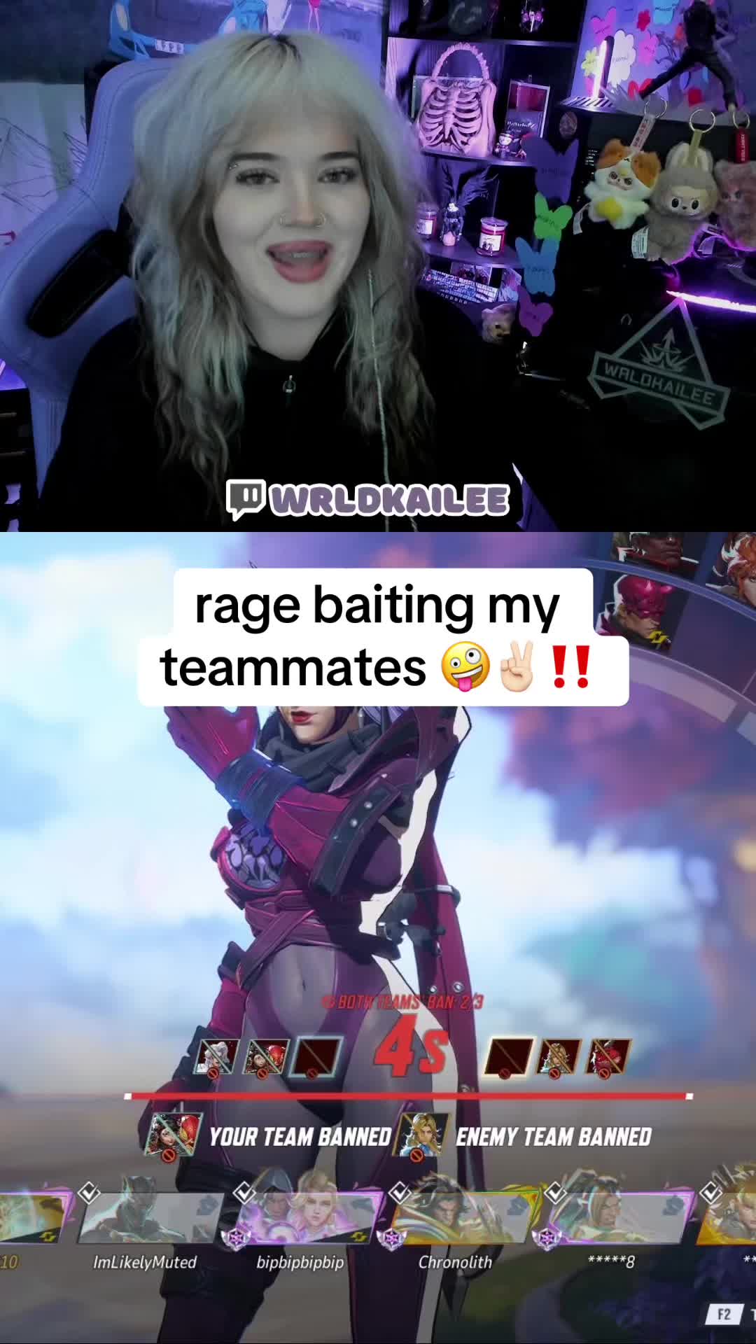 @wrldkailee on twitch‼️