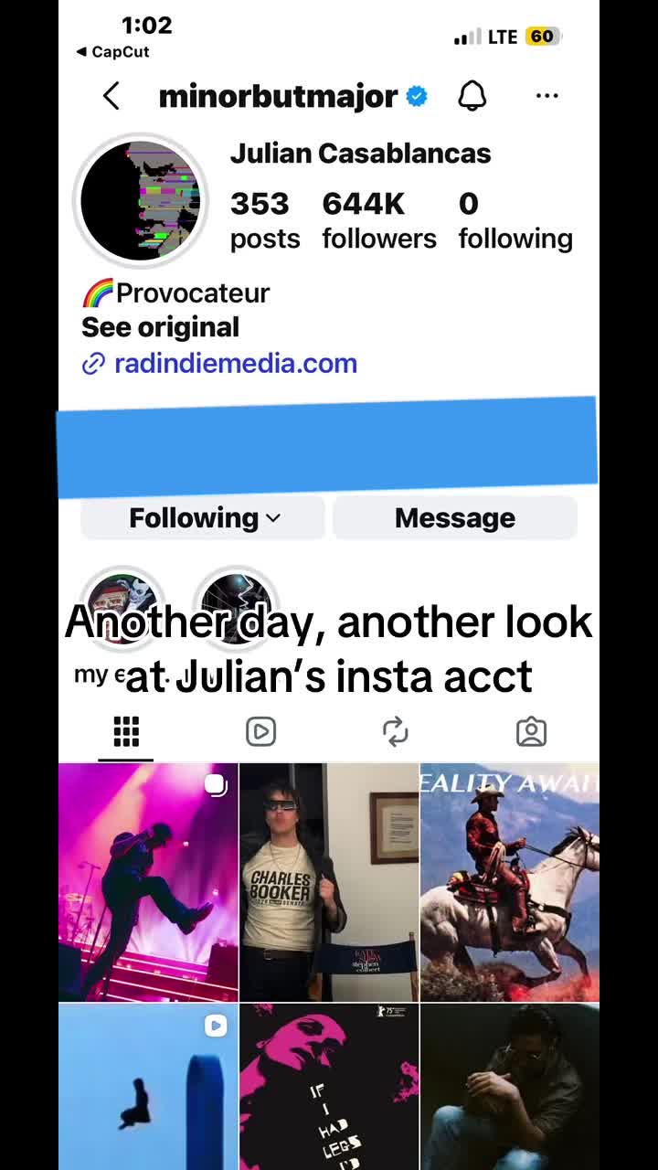 @Julian Casablancas is hot 🥹✌️
