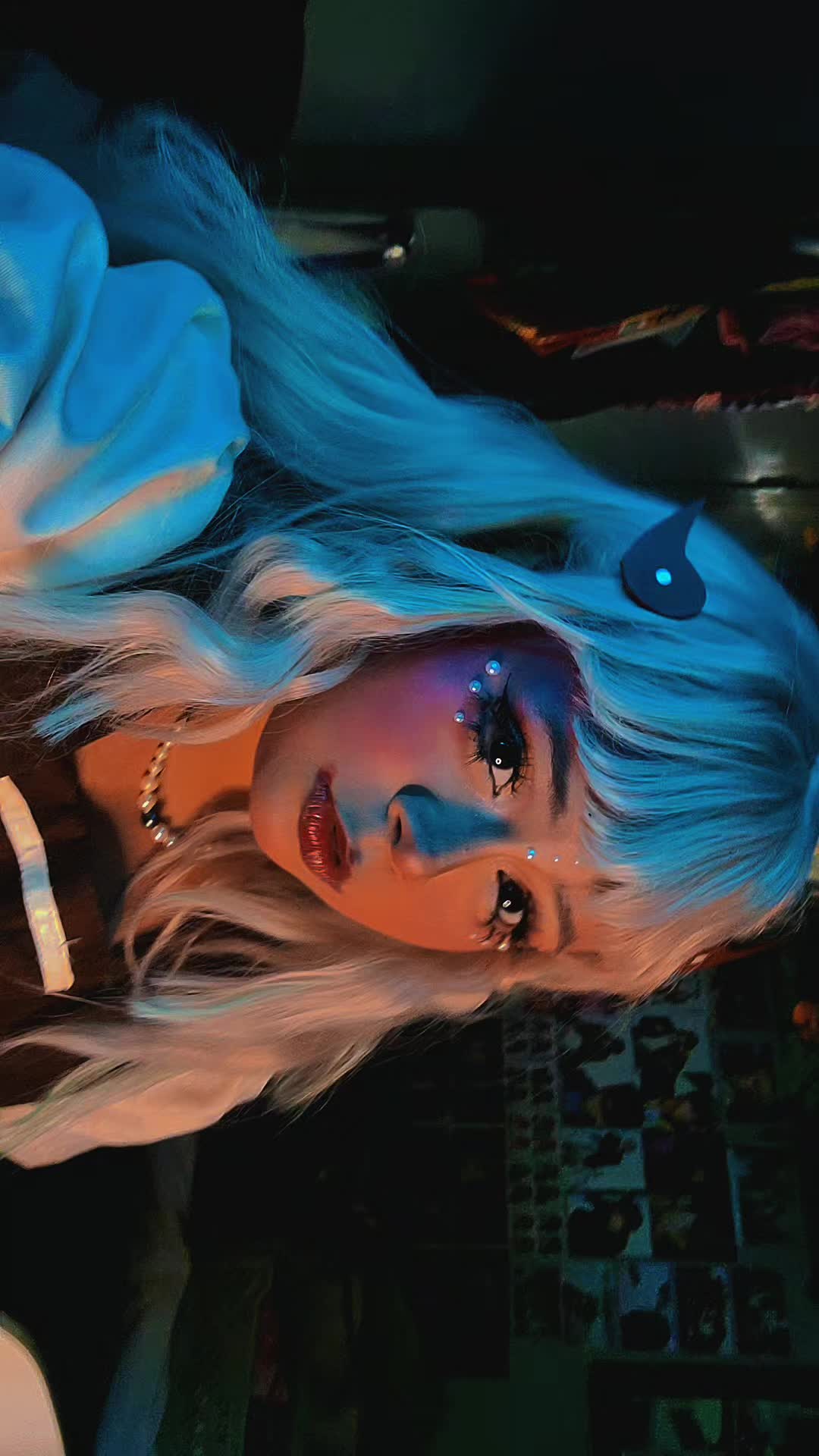@:)
