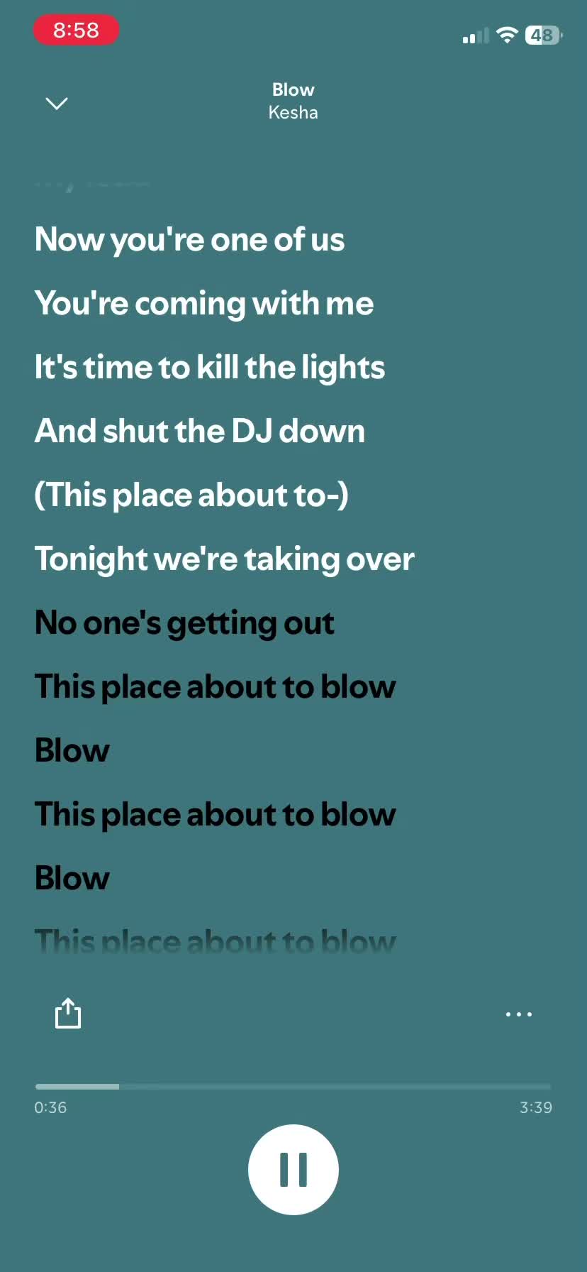 @Song of the dayyyy
