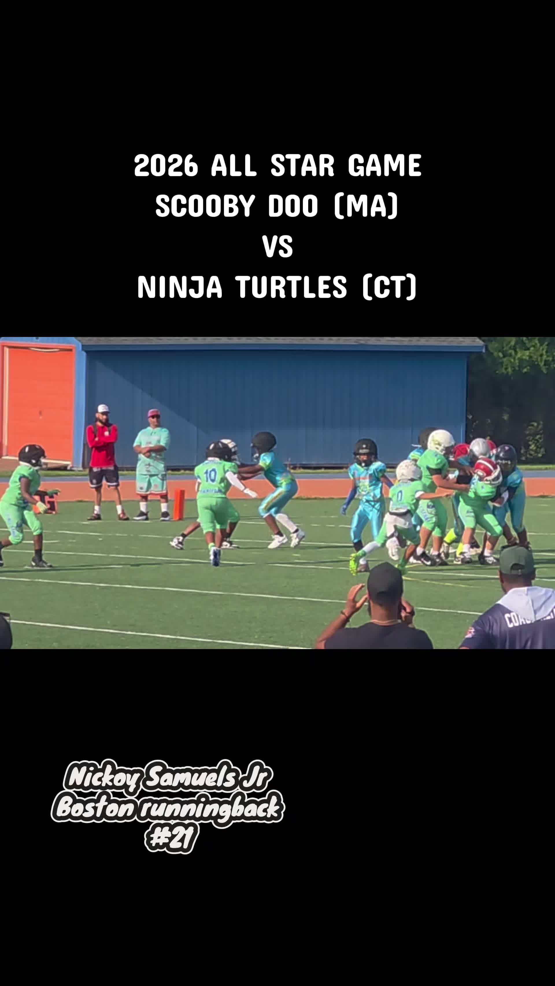 @Nickoy Samuels Jr. Football