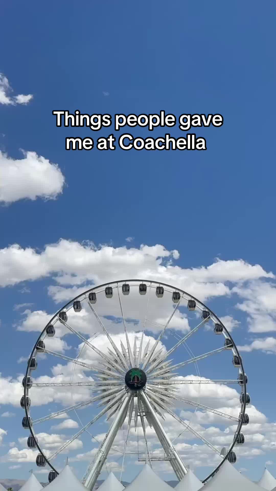 @The King of Coachella