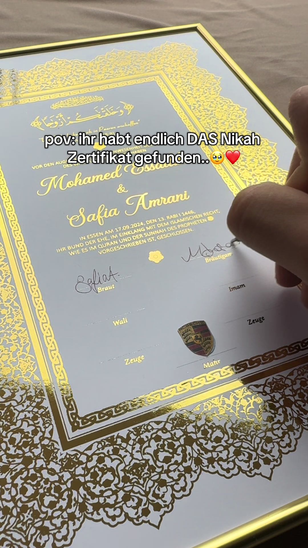 @Nikah Zertifikat | by Mawadda