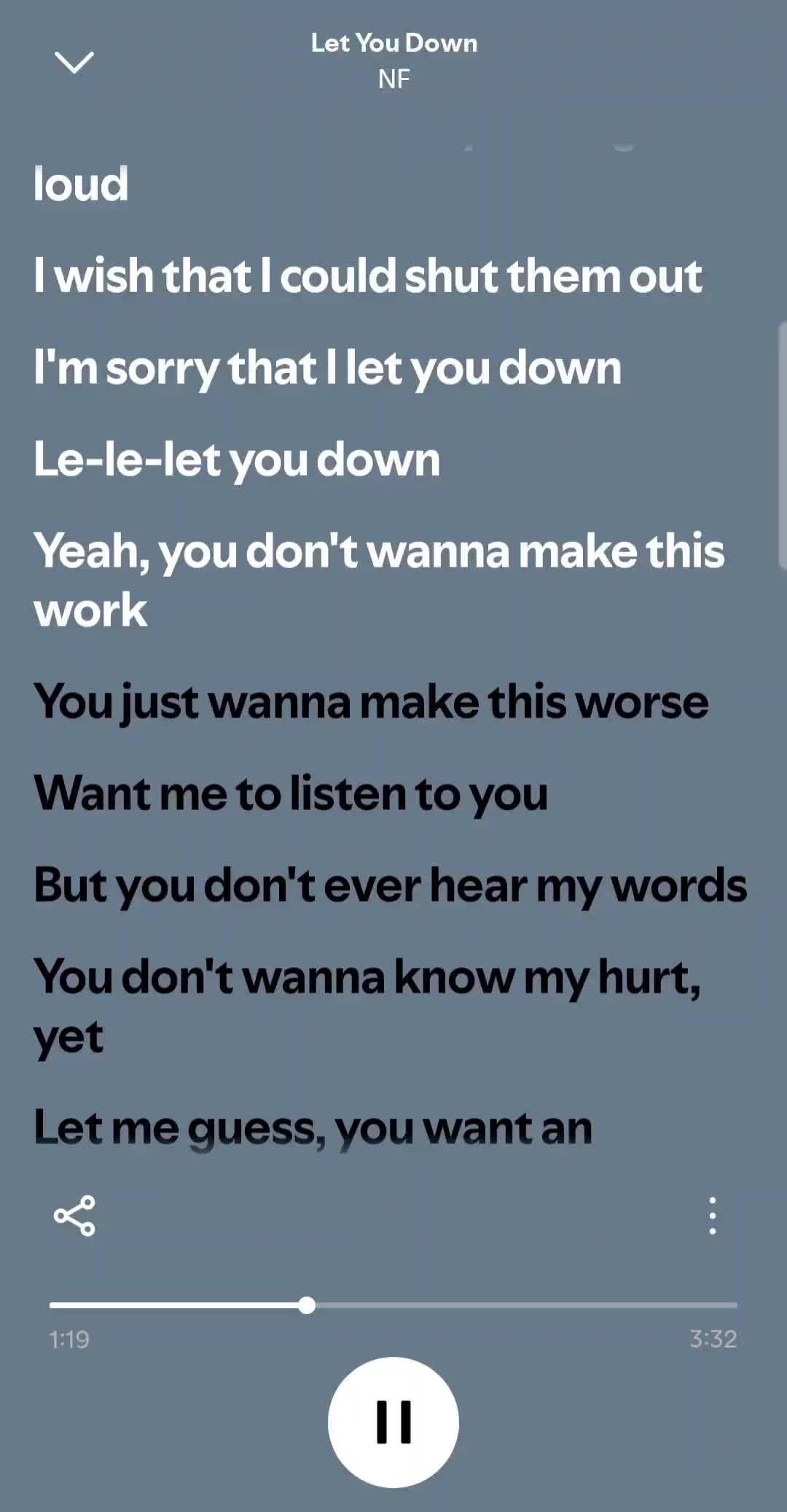 @NF Song Lyrics