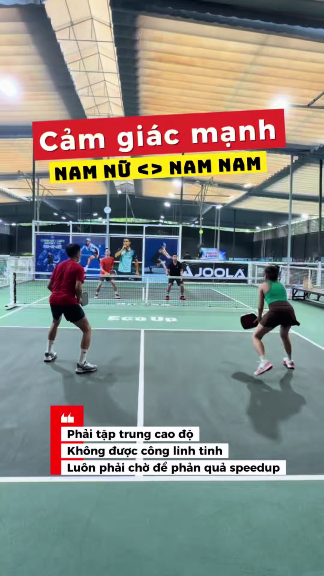 @Vợ chồng U50 mê pickleball