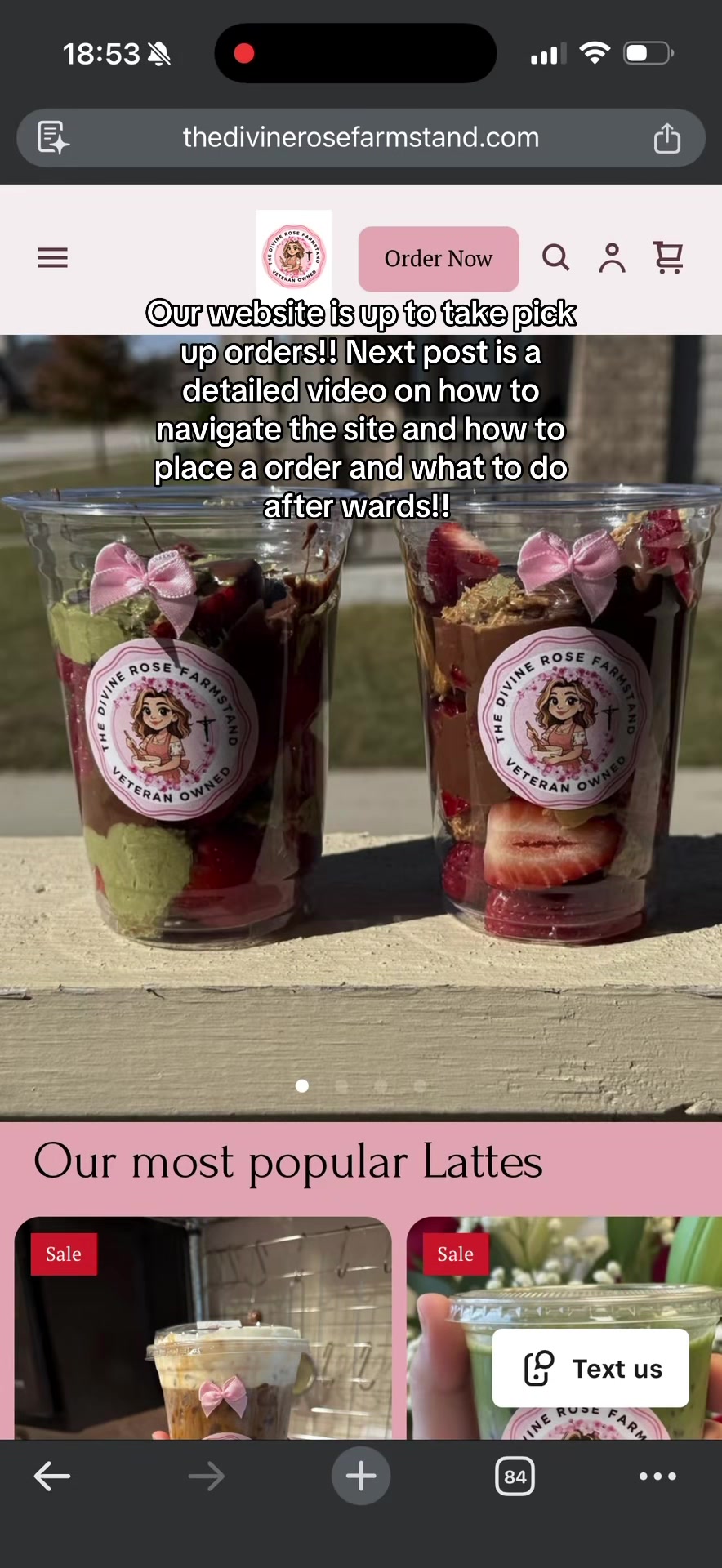 @The Divine Rose Farmstand
