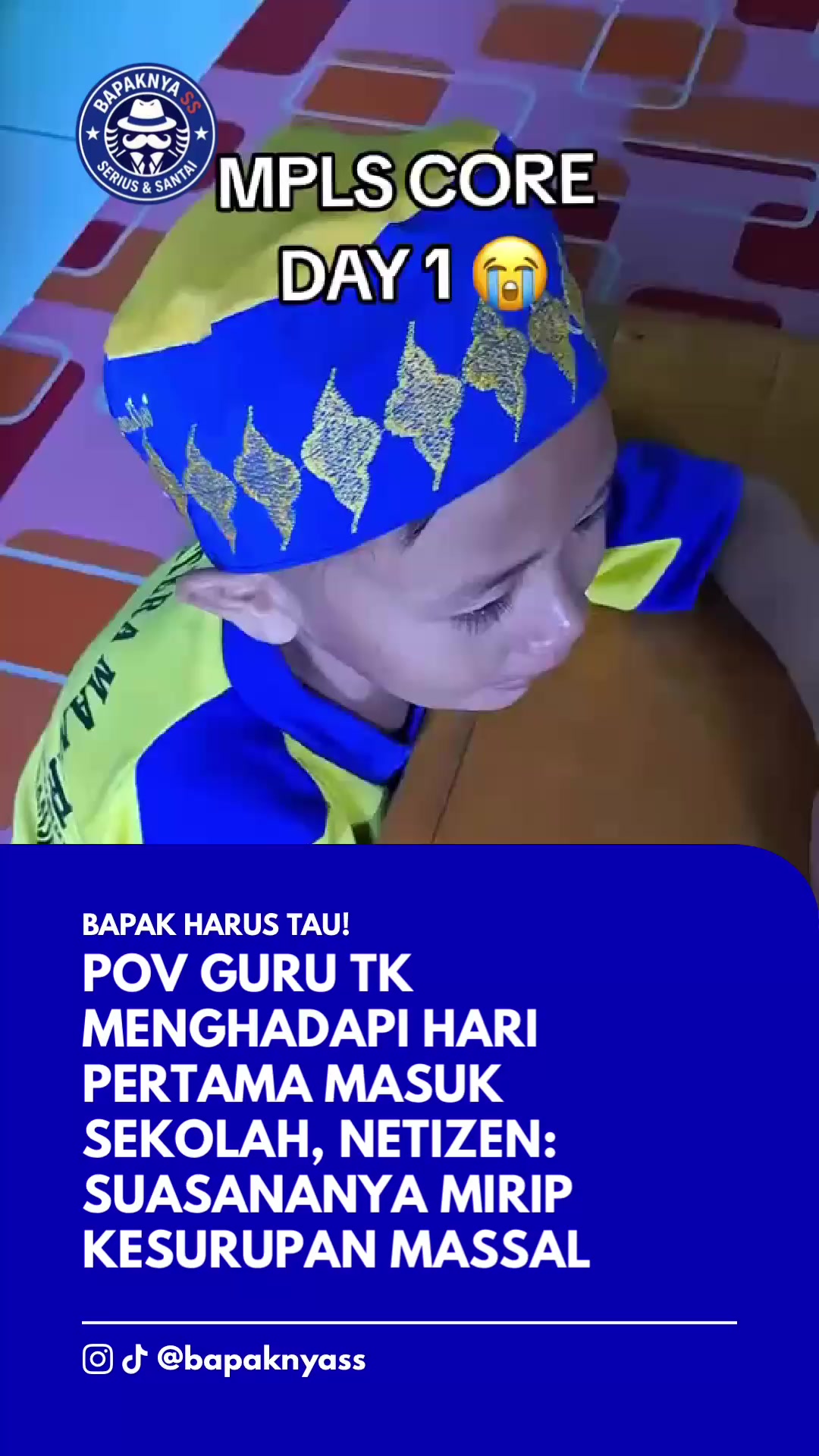@Bapaknya Serius dan seru