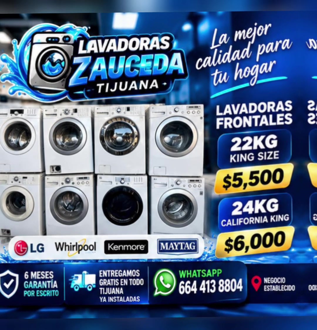 @lavadoraszaucedatijuana