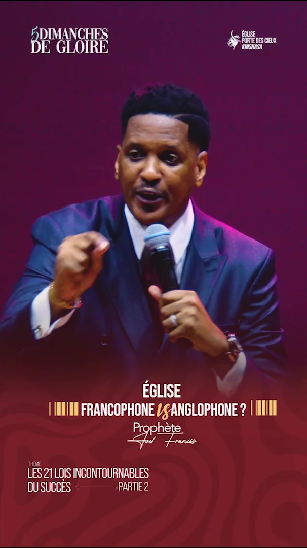 @Prophète Joël Francis Tatu