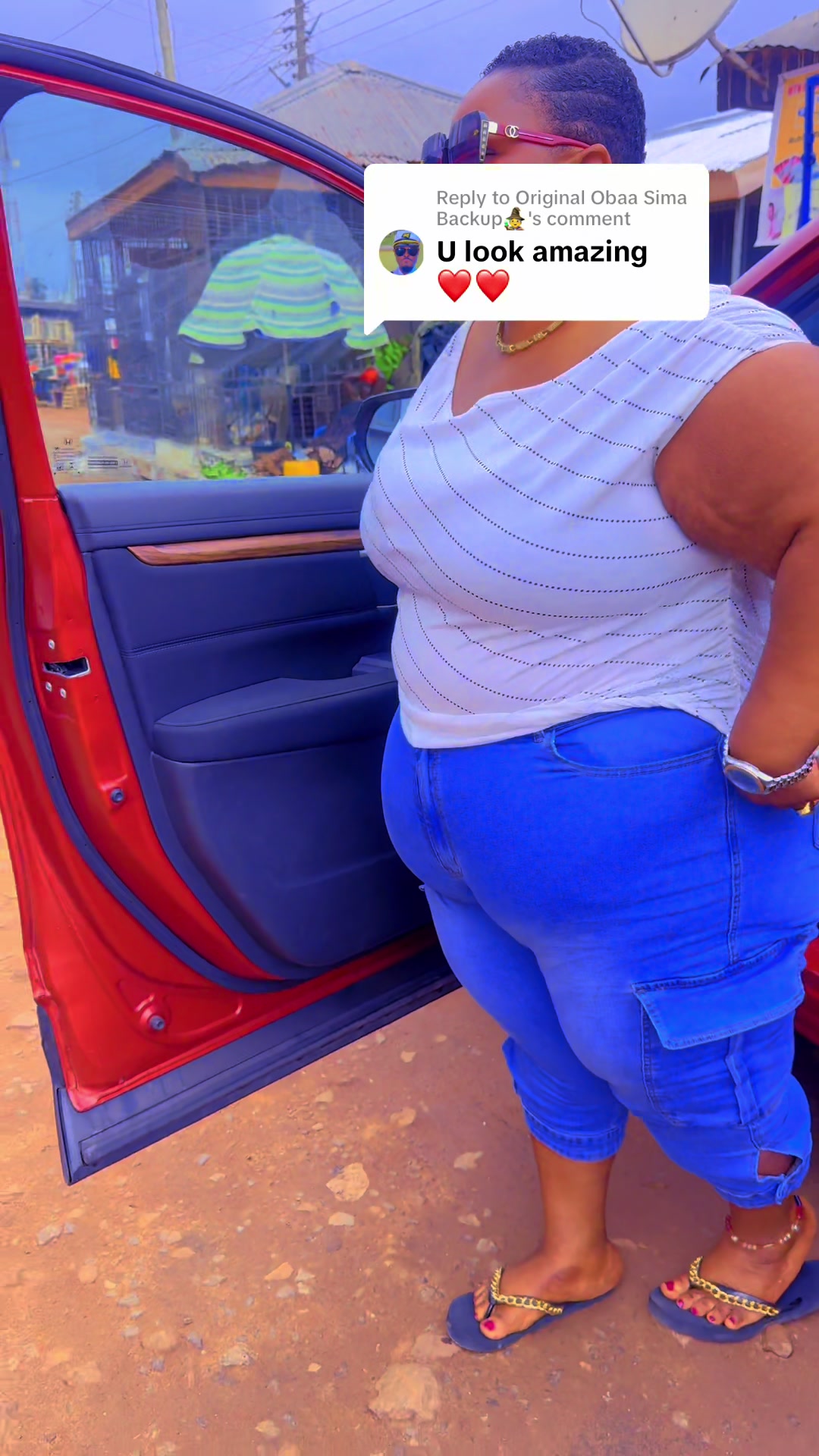 @God bless my mum kente shop