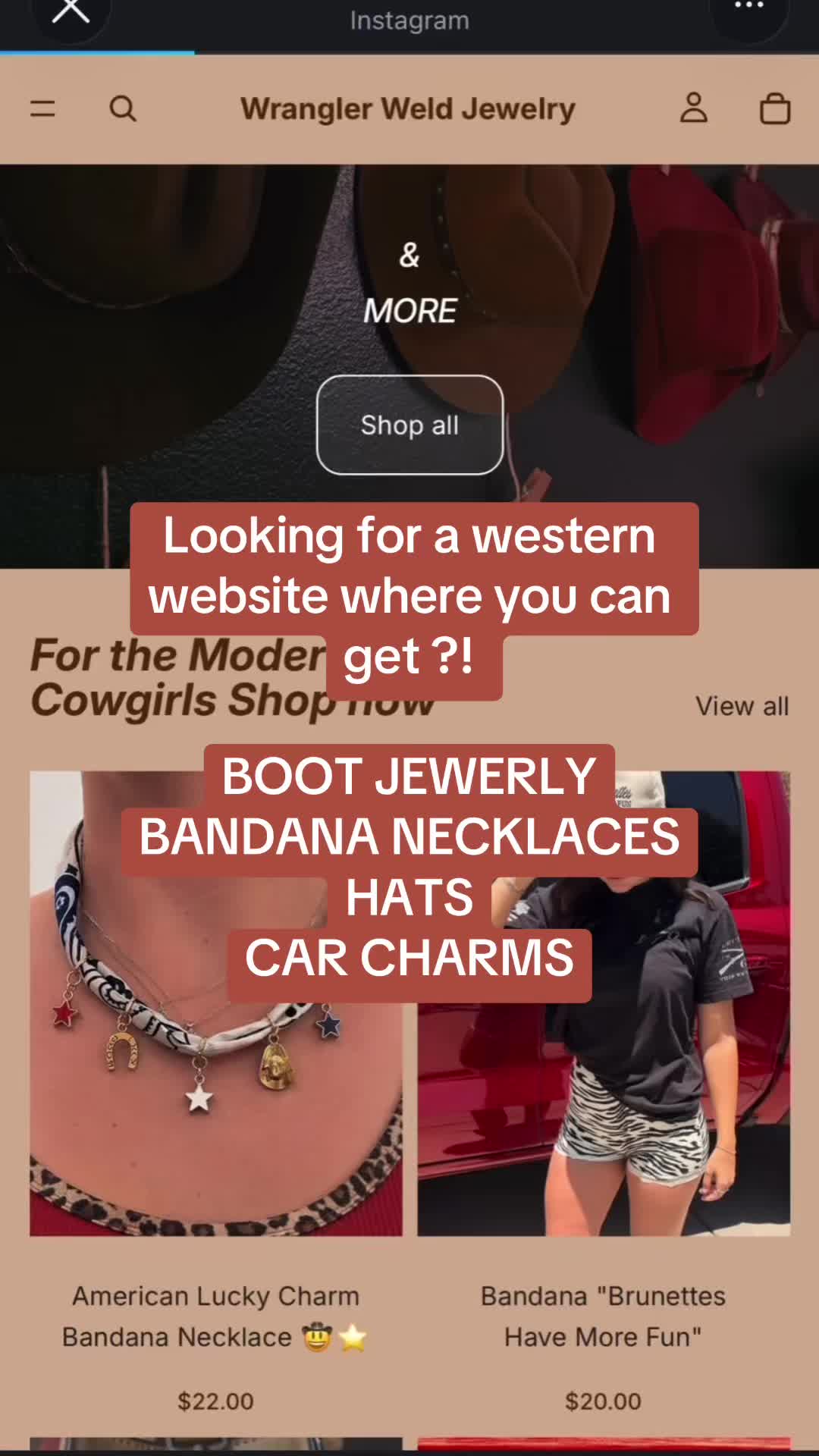 @๐ Wrangler Weld jewelry ๐