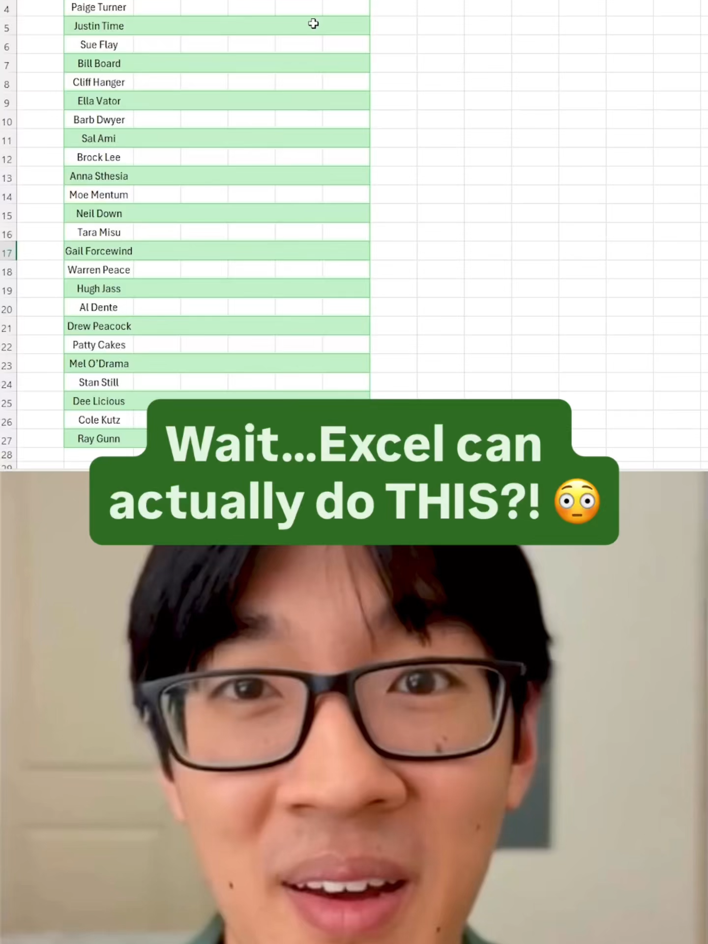 @Grant - Excel Tips