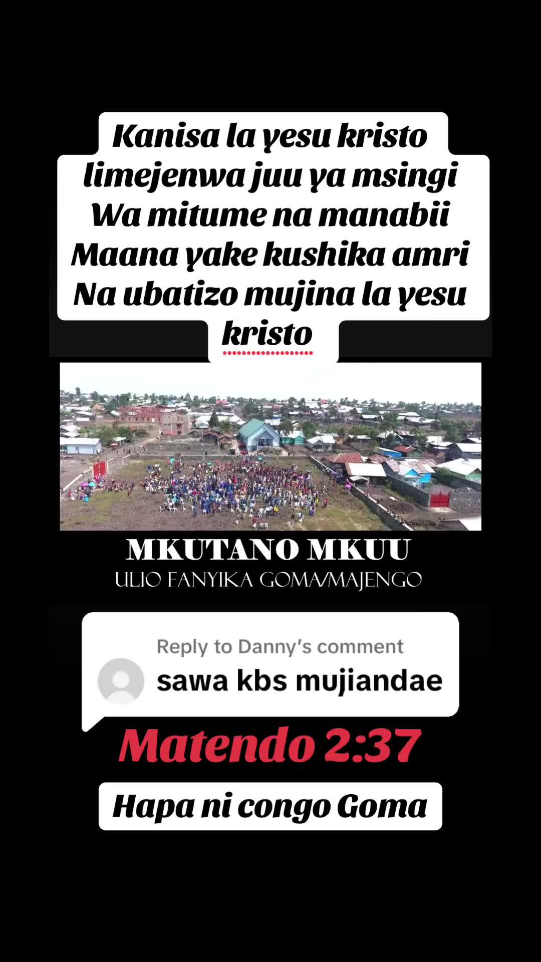 @Sikubwabo kajogi