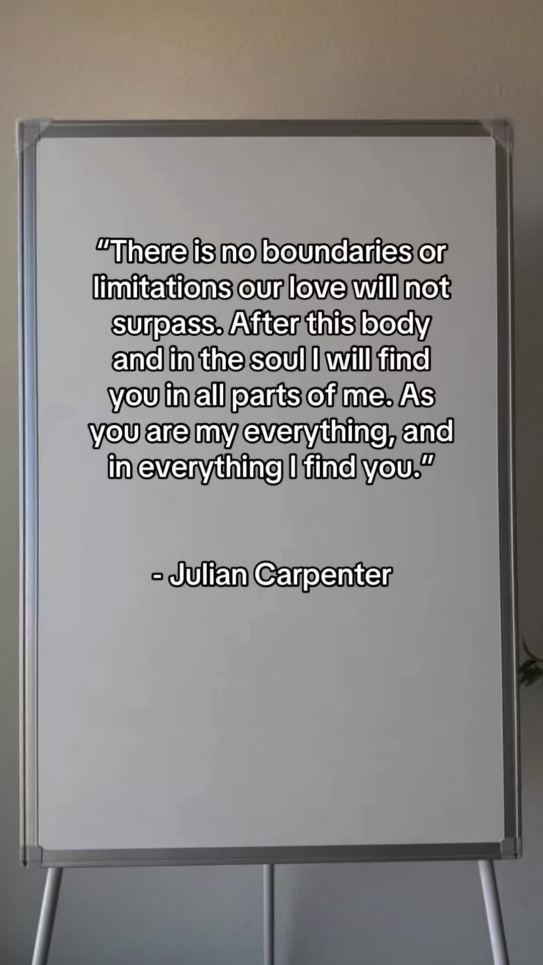 @Julian Carpenter