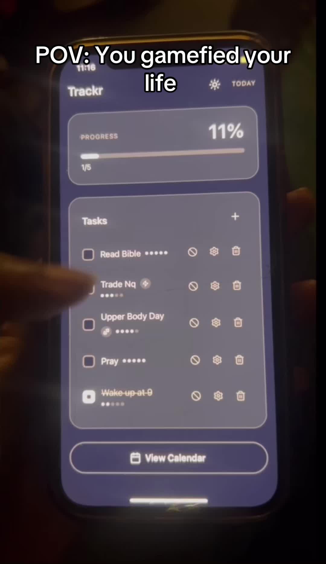 @Trackr App