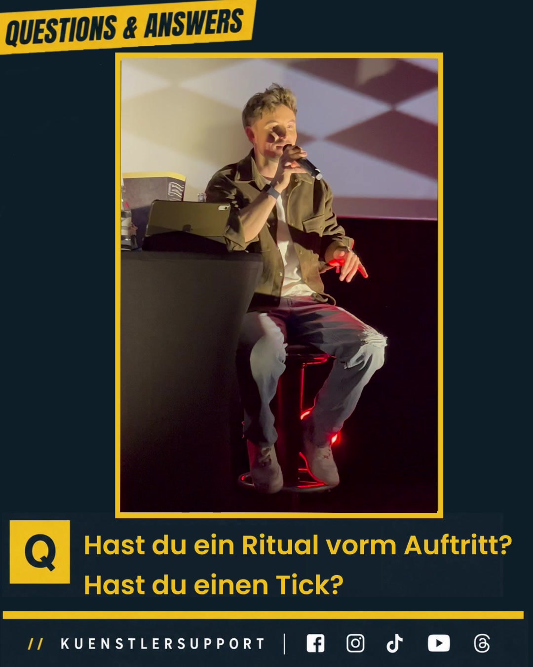 @K&uuml;nstlersupport