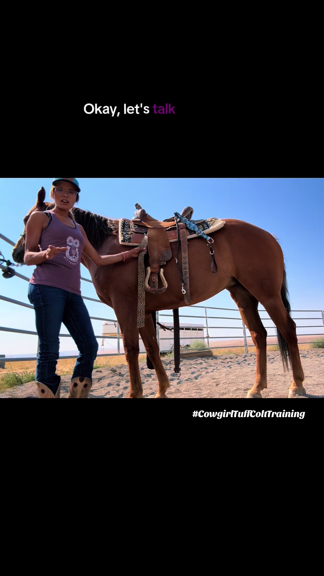 @Cowgirl Tuff Colt Training ❤️