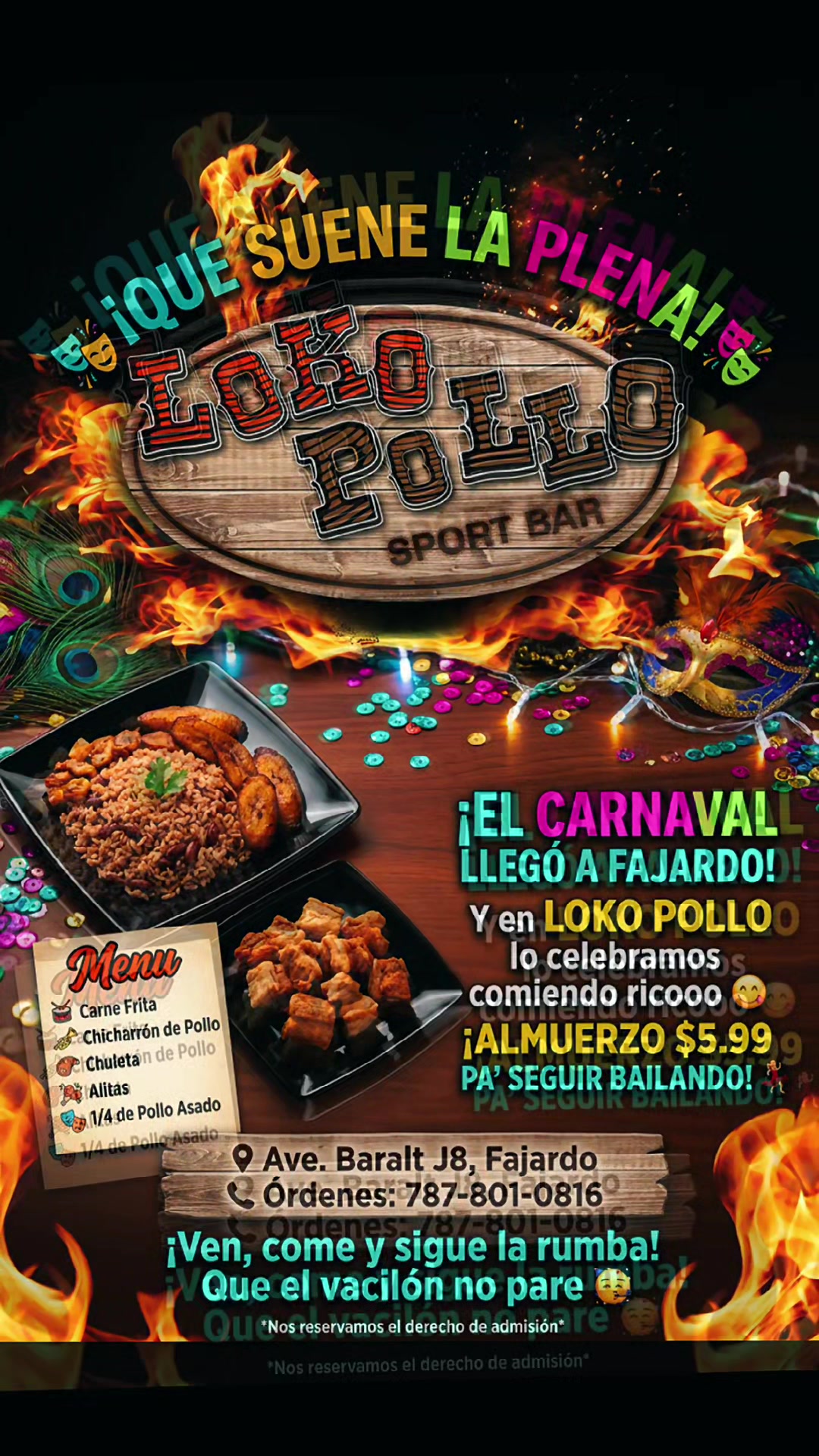 @LOKO POLLO SPORT BAR RESTAURAN