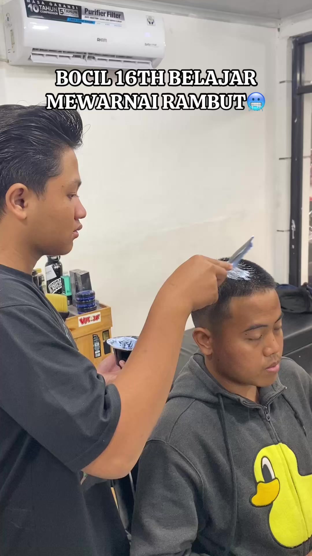 @chandra the barber