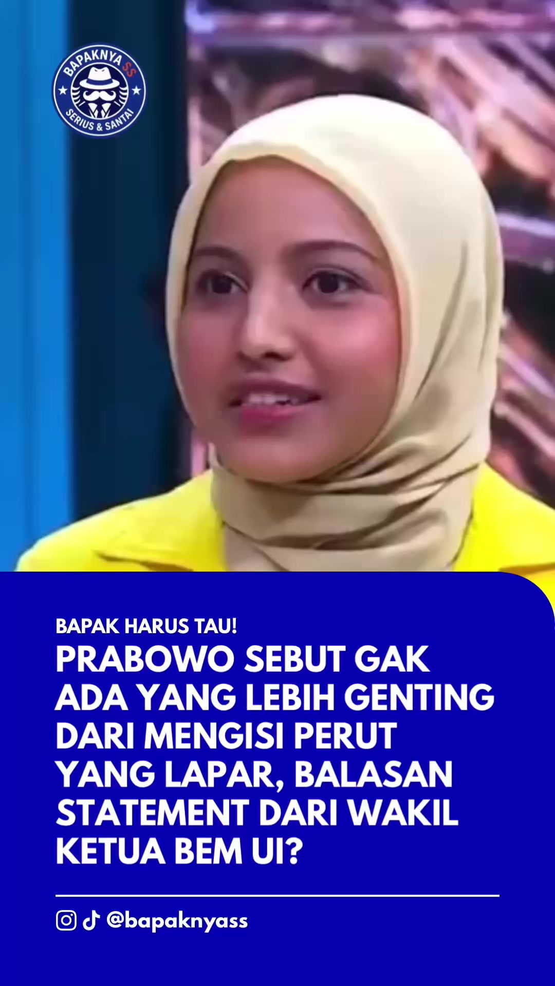 @Bapaknya Serius dan seru