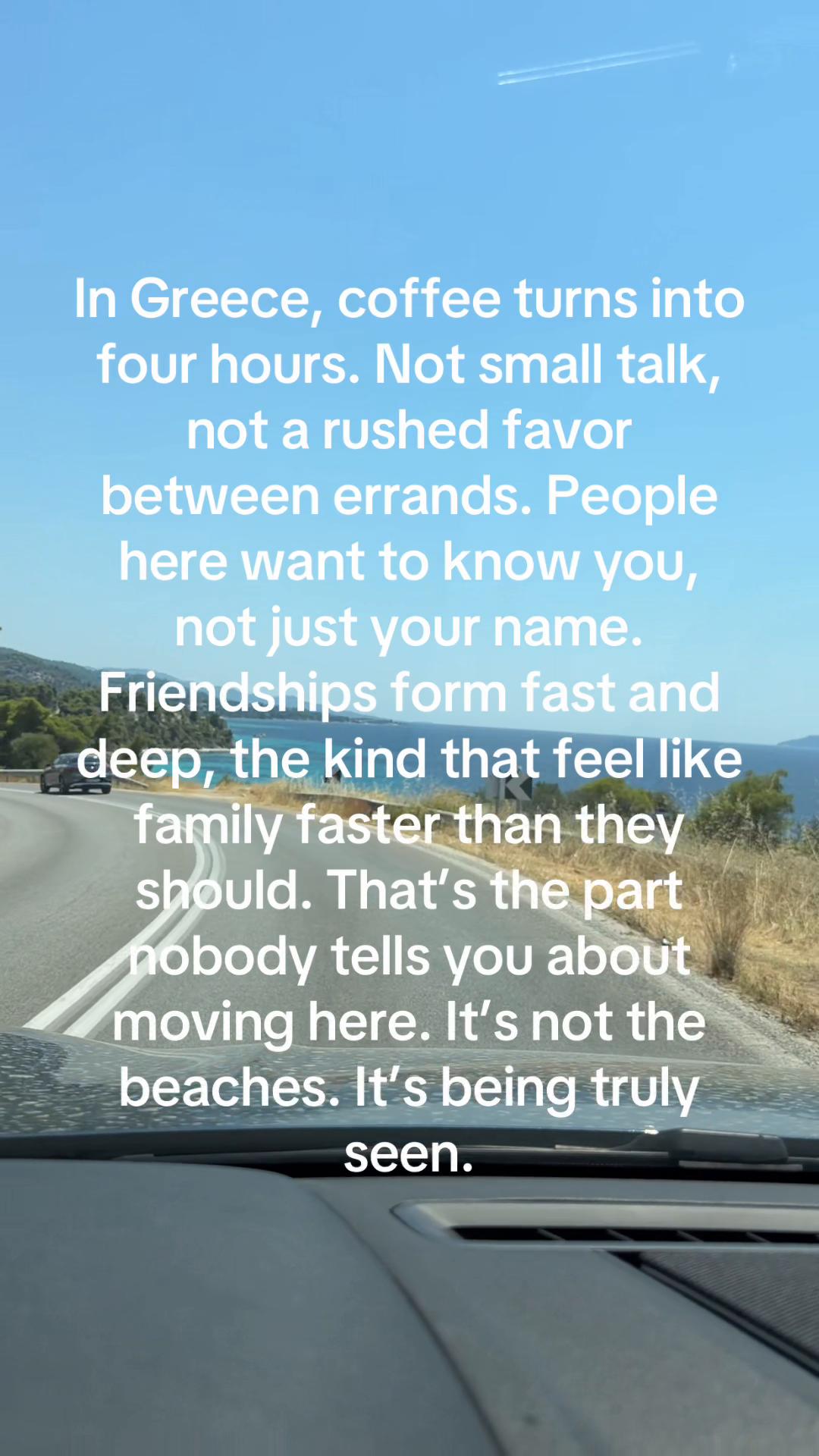 @Whitney 🧿 Your κονέ in Greece
