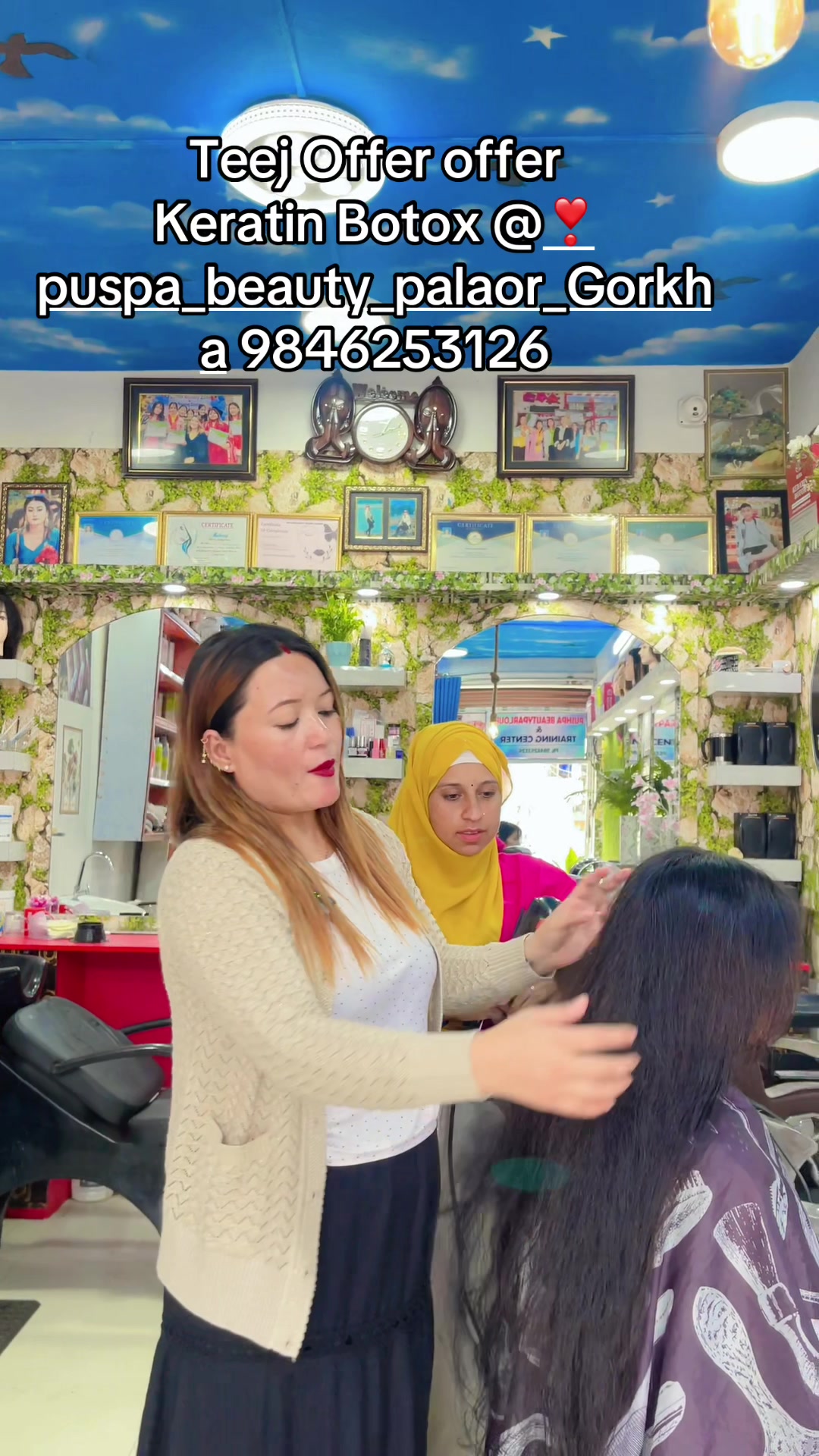 @❣️Puspa makeup studio Gorkha❤️