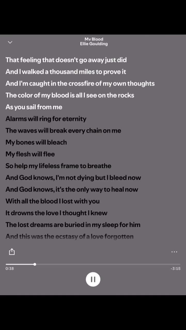 @Lyrics body