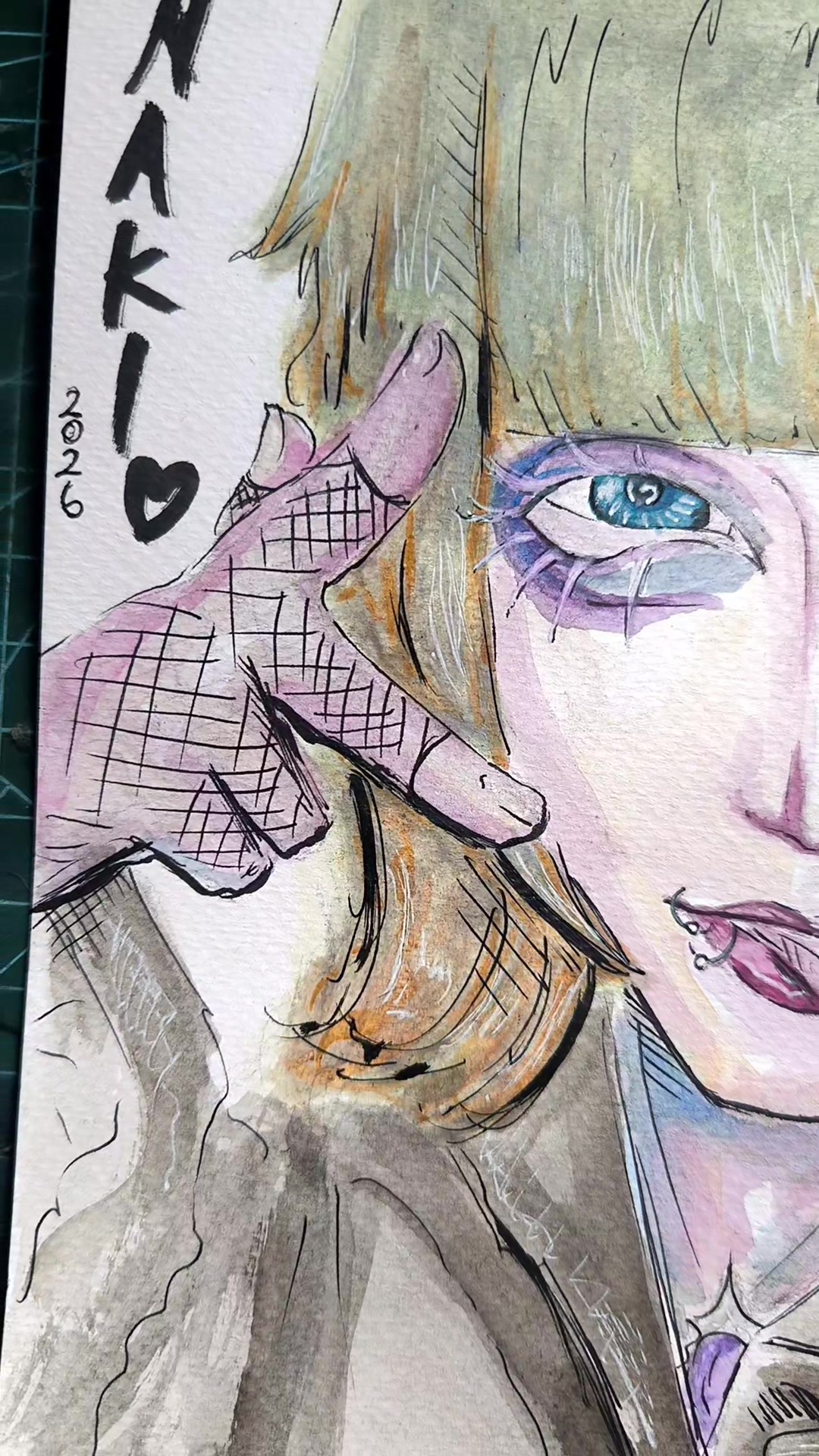 @naki ≽^&bull; ˕ &bull; ྀི≼