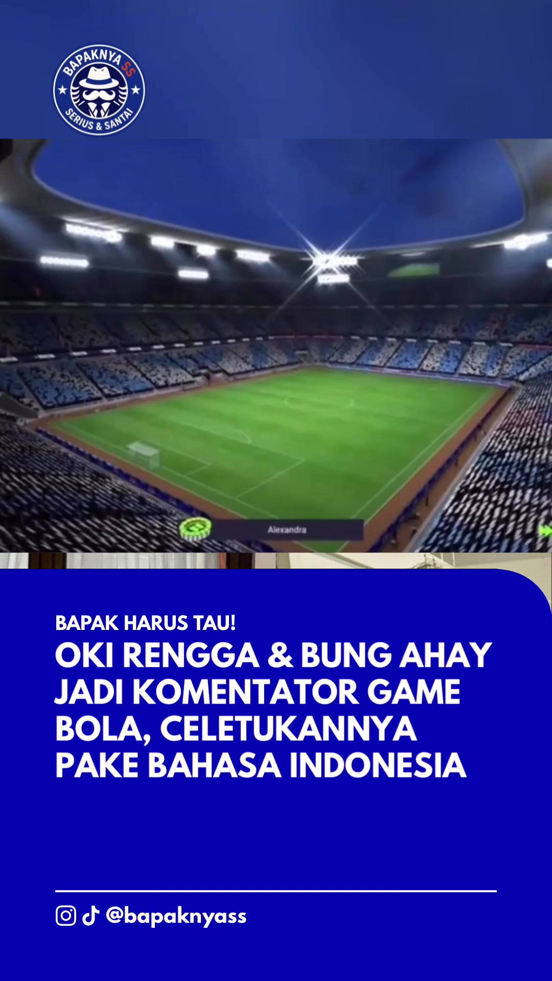 @Bapaknya Serius dan seru