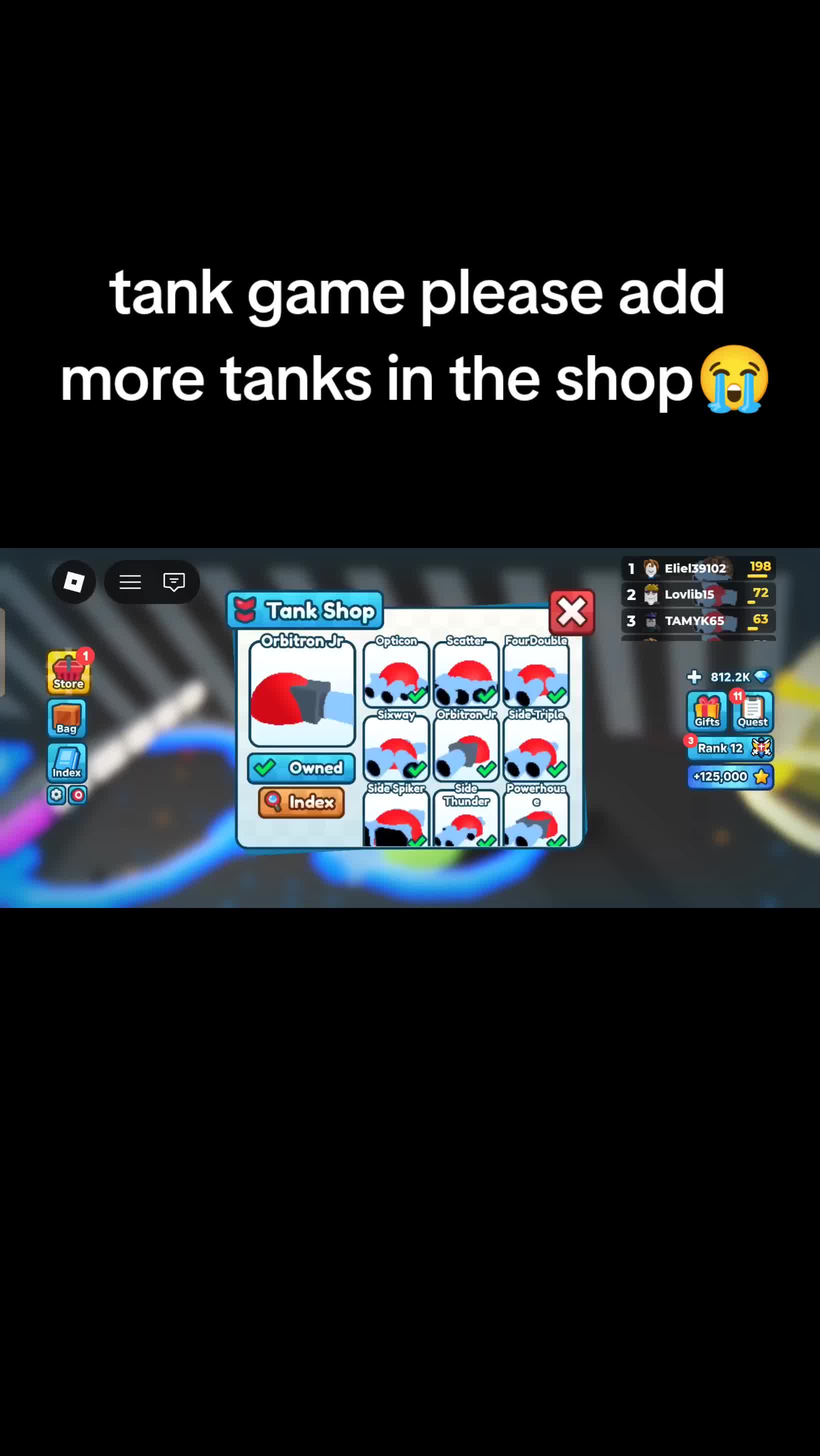 @TANK GAME PRO TRUST