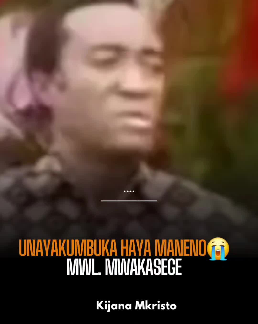 @Kijana Mkristo