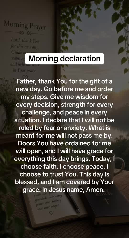 @Daily Faith Script