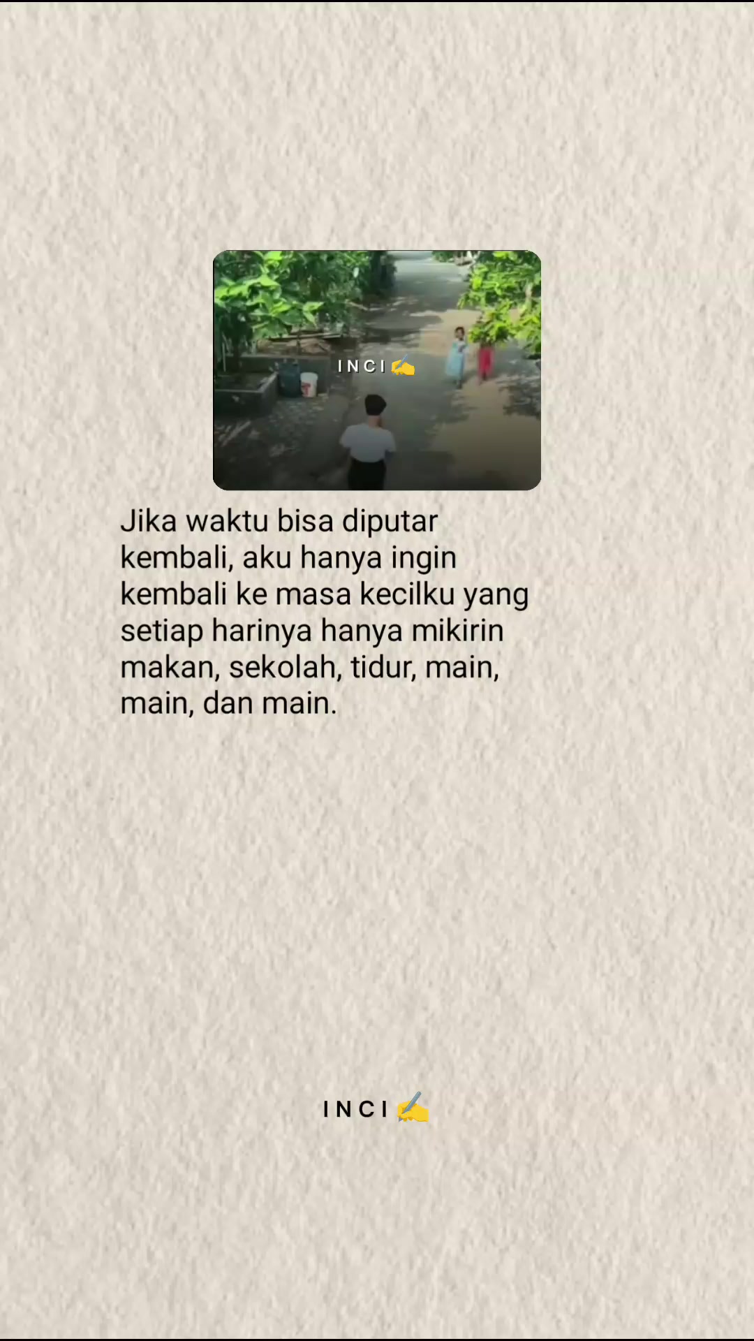 @I N C I ✍️