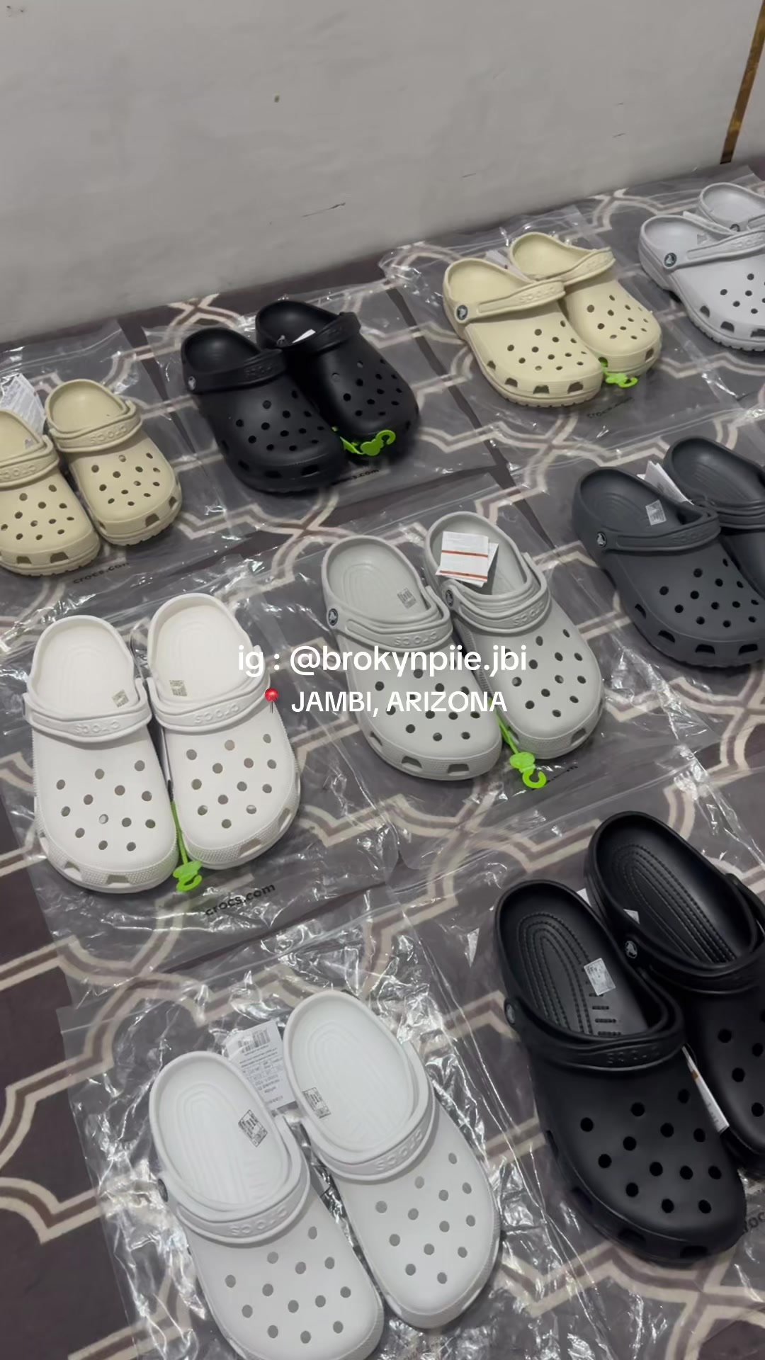 @matching crocs!