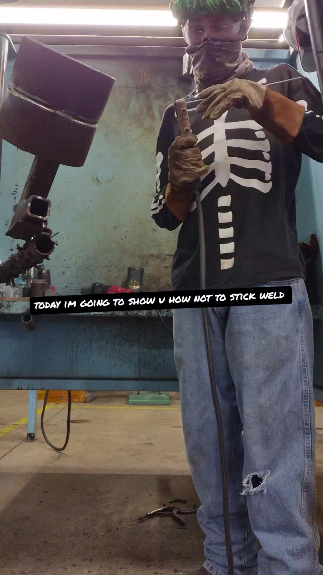 @max is a welder
