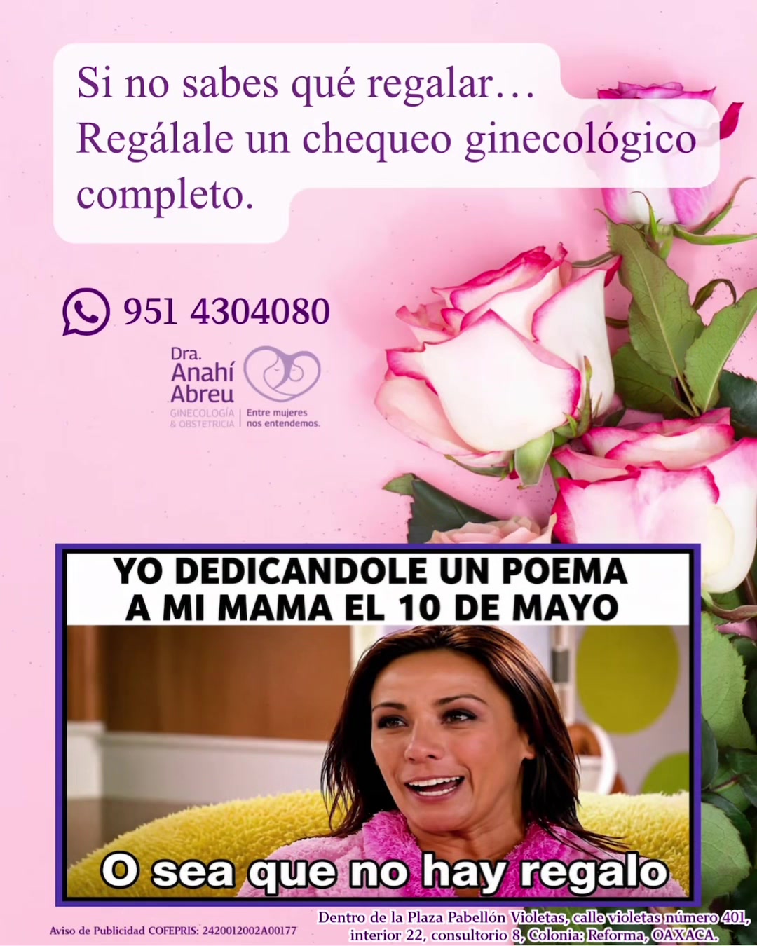 @Dra Anah&iacute; Abreu Ginec&oacute;loga