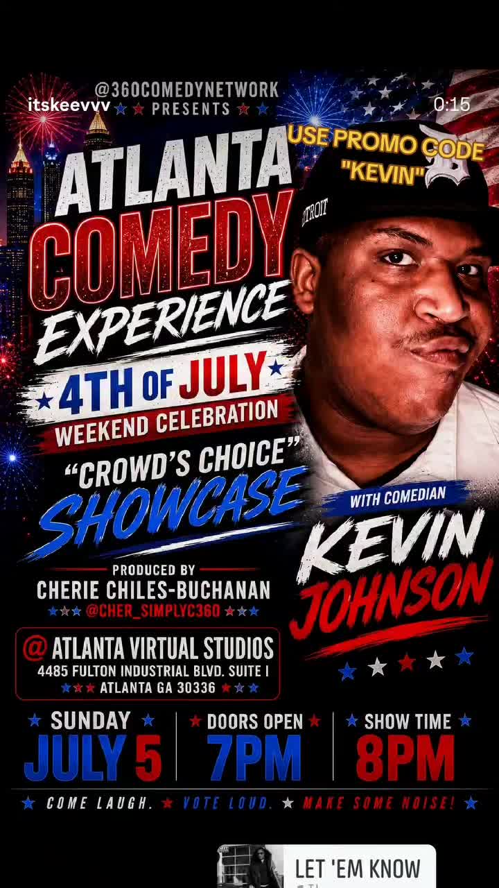 @Comedian Kevin Johnson