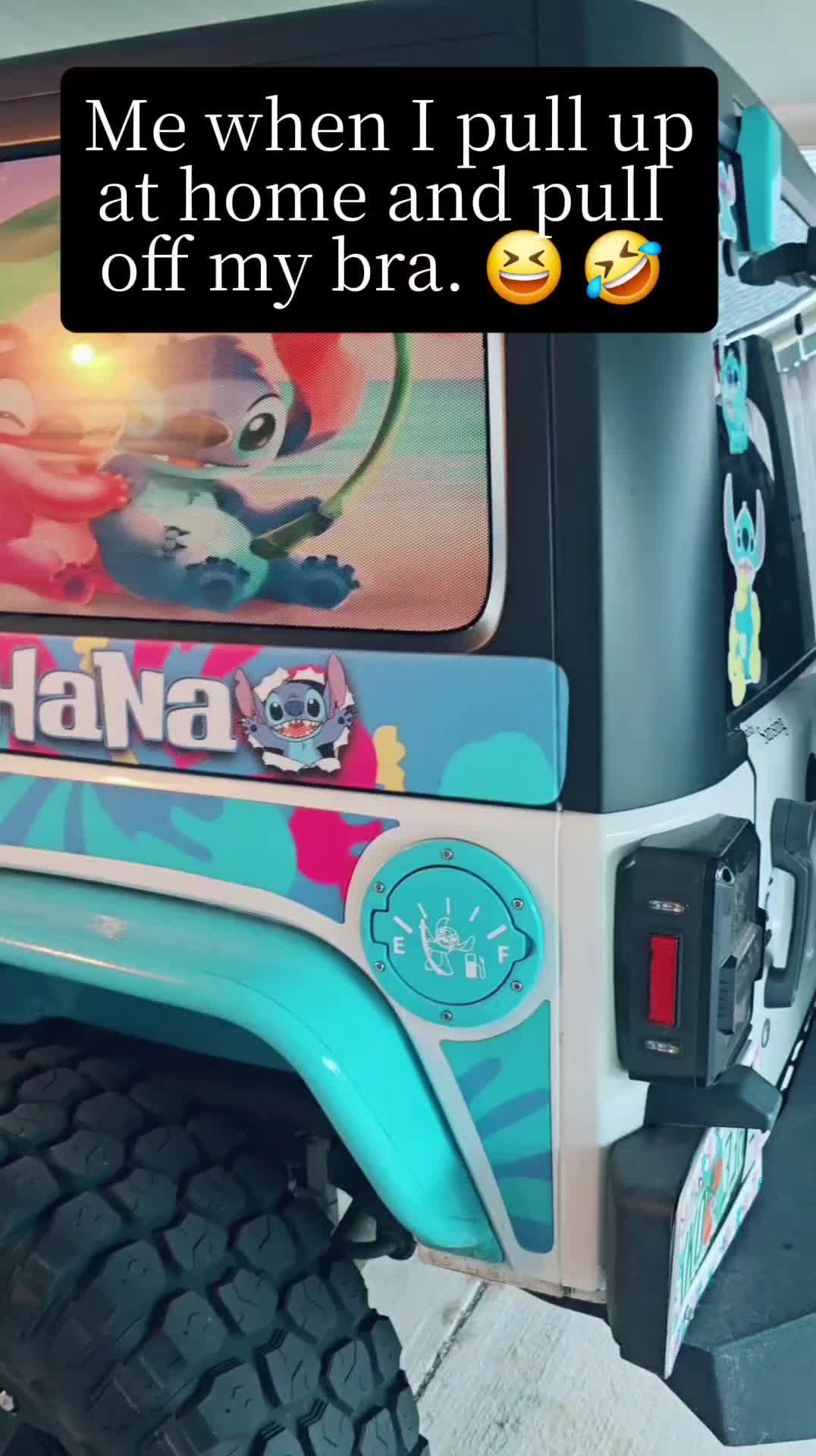@Stitch and Angel Jeep