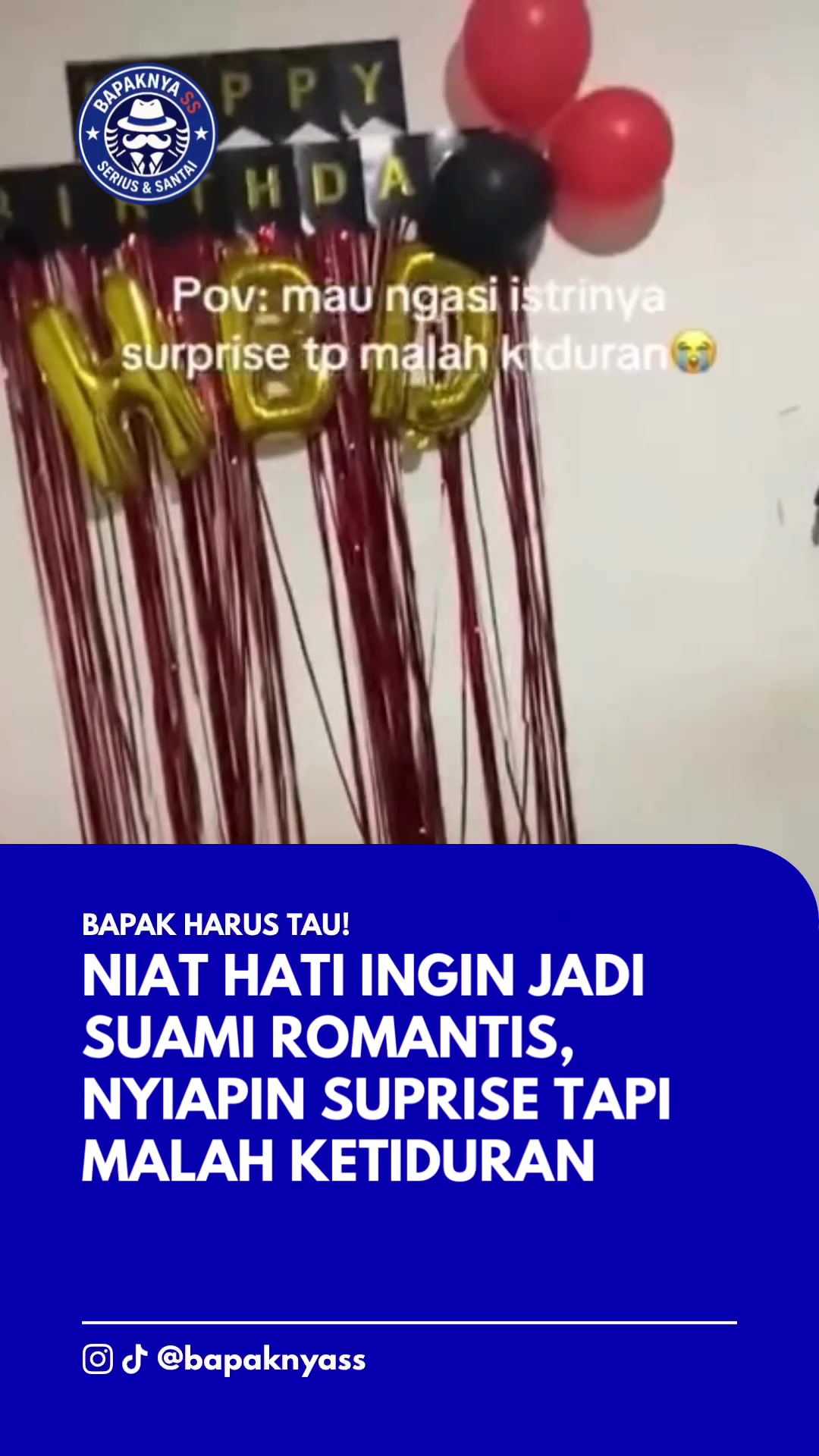 @Bapaknya Serius dan seru