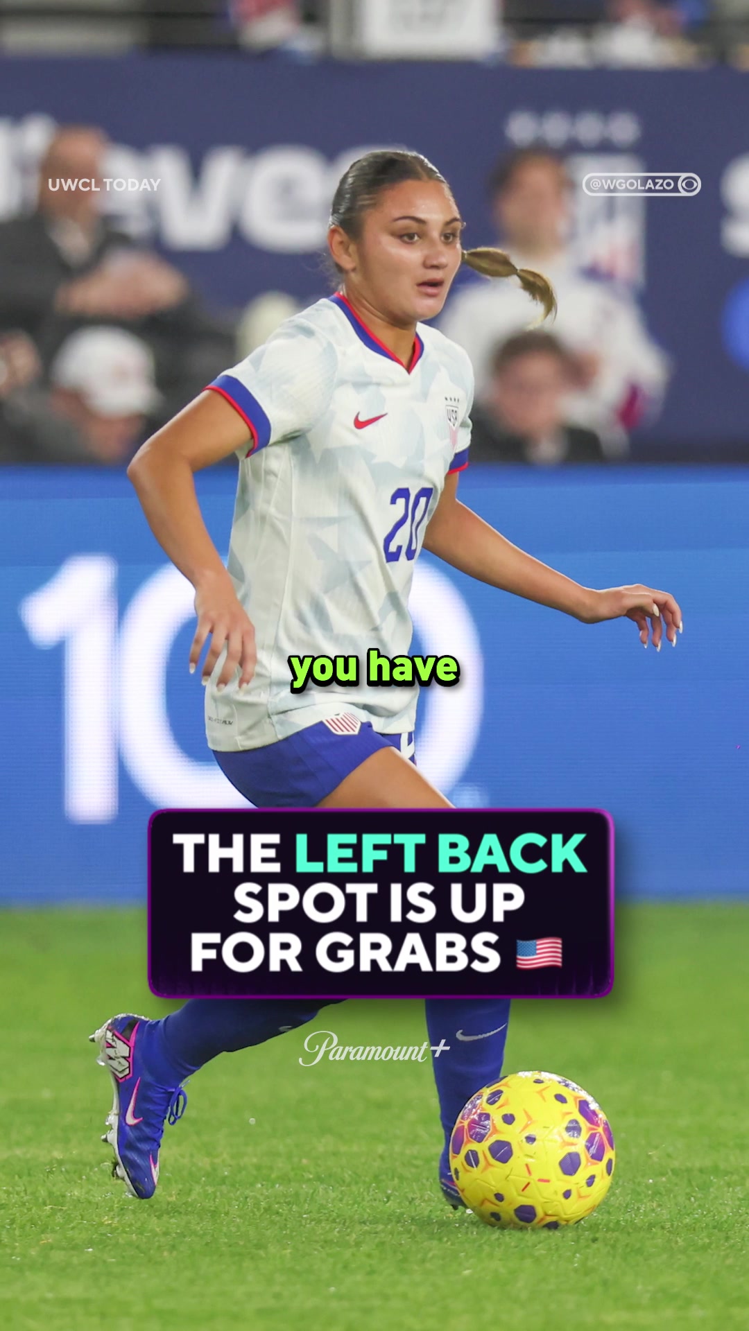 @CBS Sports W Golazo