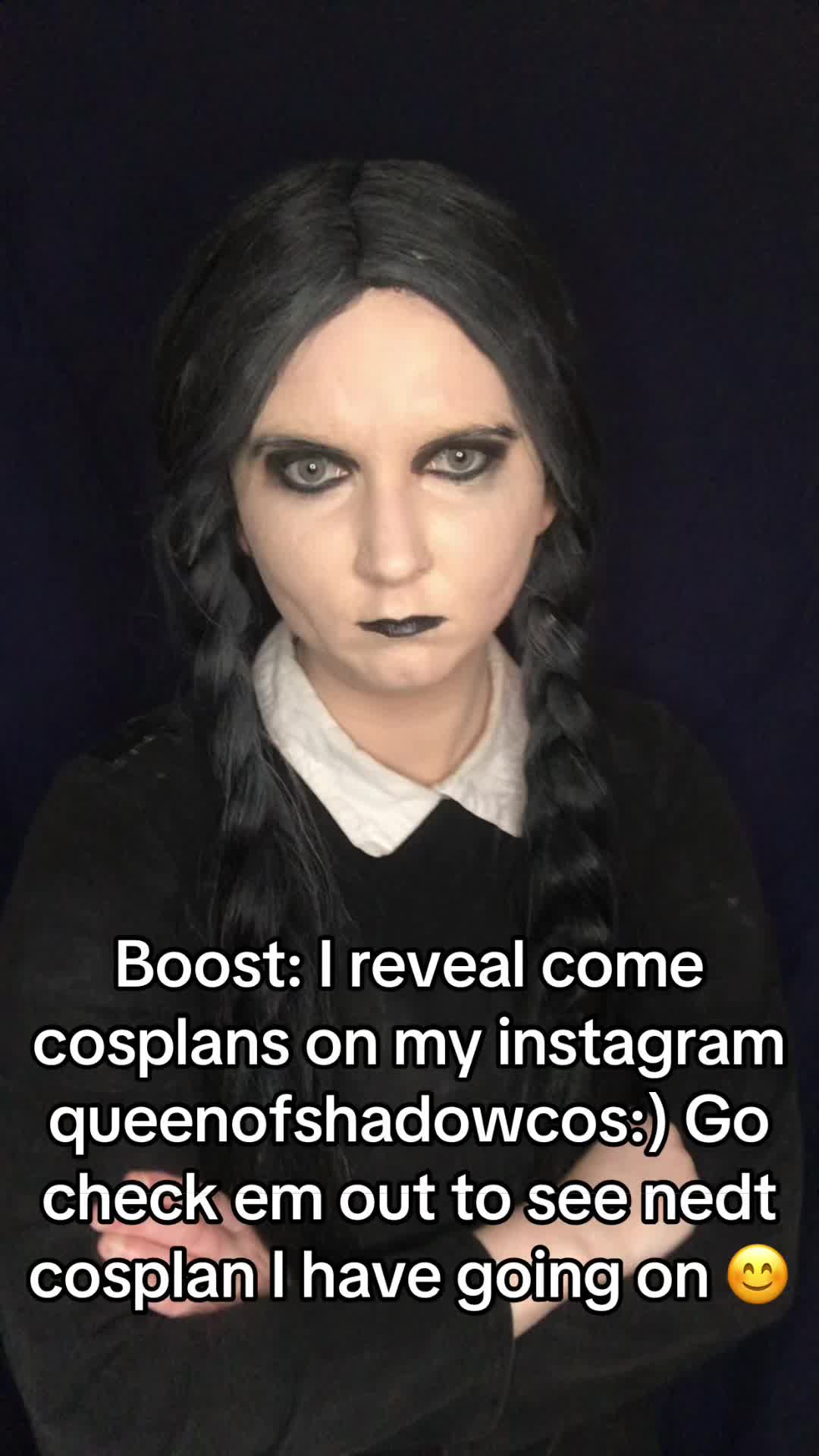 @Wednesday Addams Cosplayer🖤