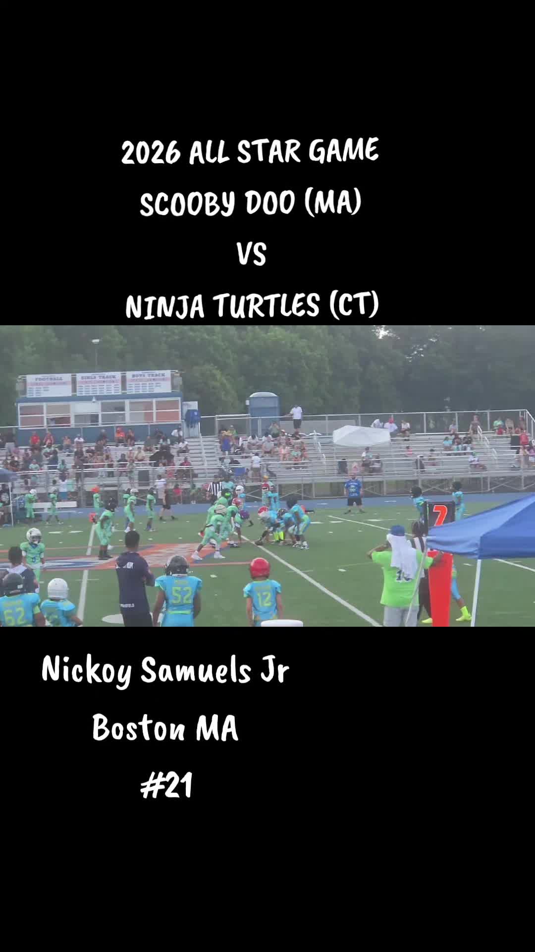@Nickoy Samuels Jr. Football
