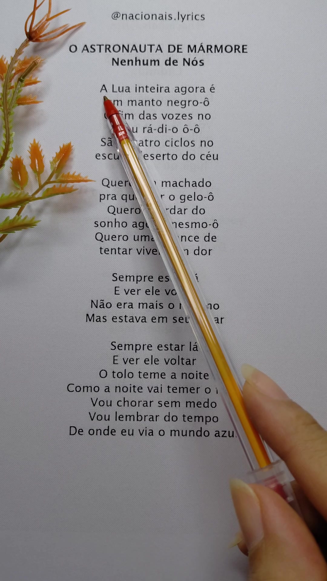 @nacionais lyrics