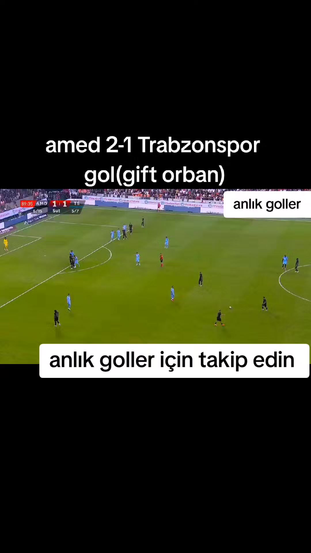 @anlık goller