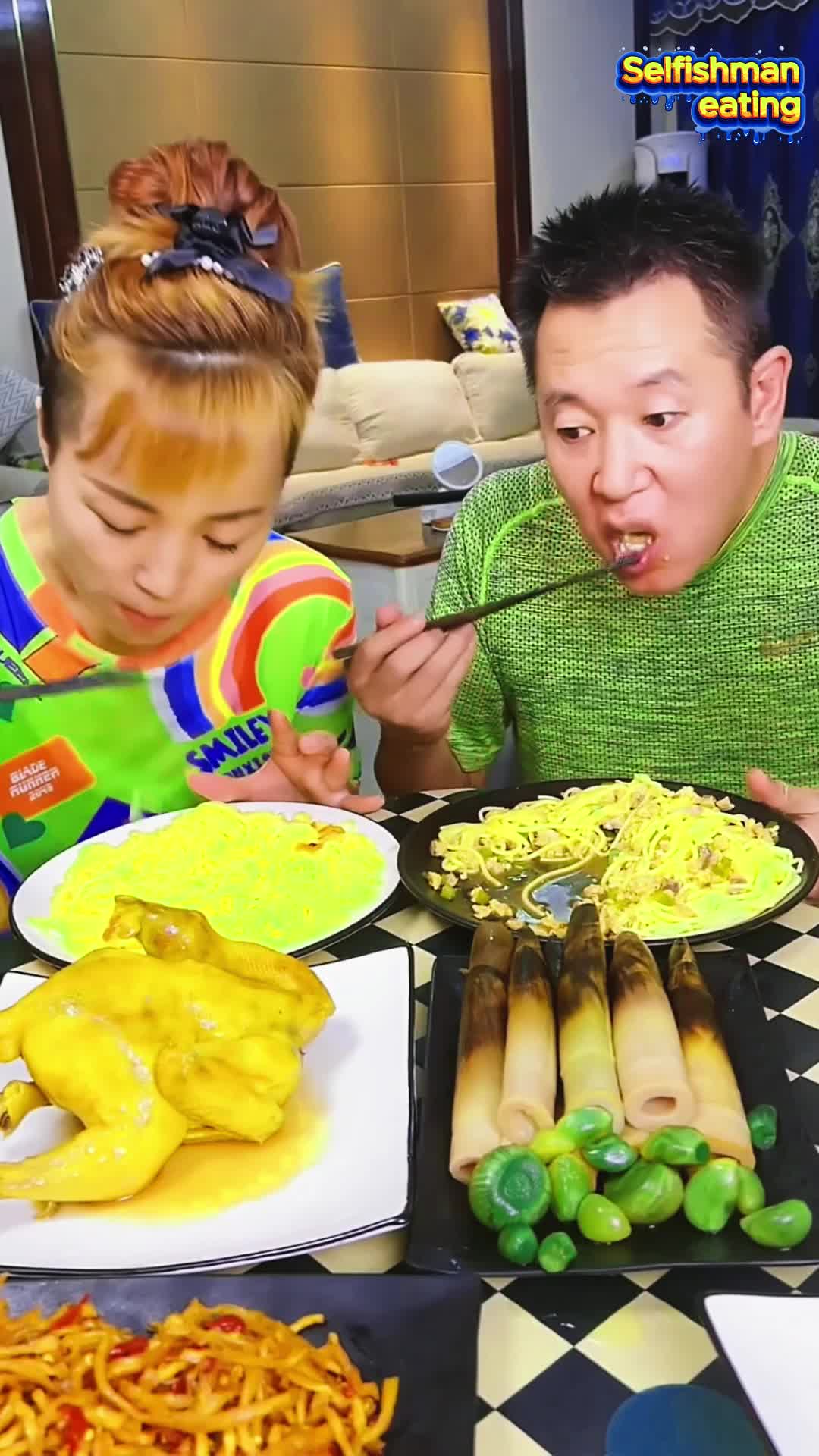 @Selfish man eating