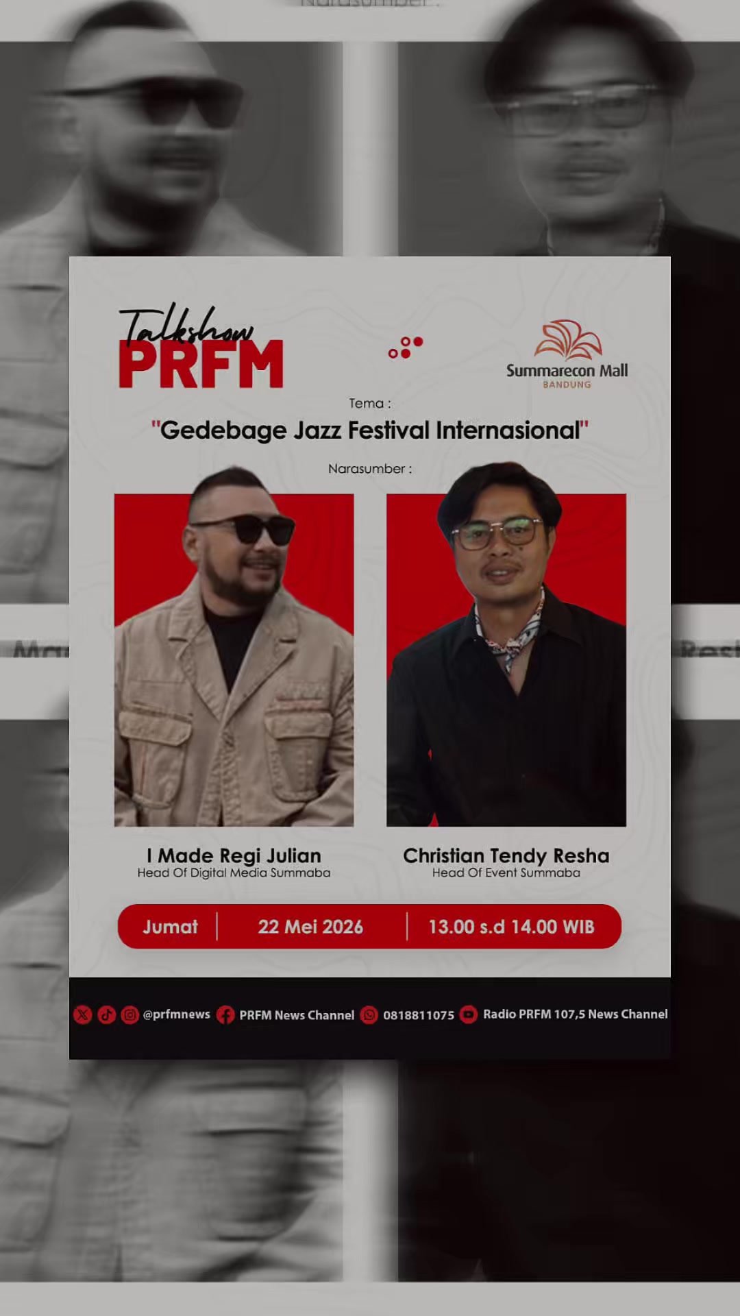 @Radio PRFM Bandung