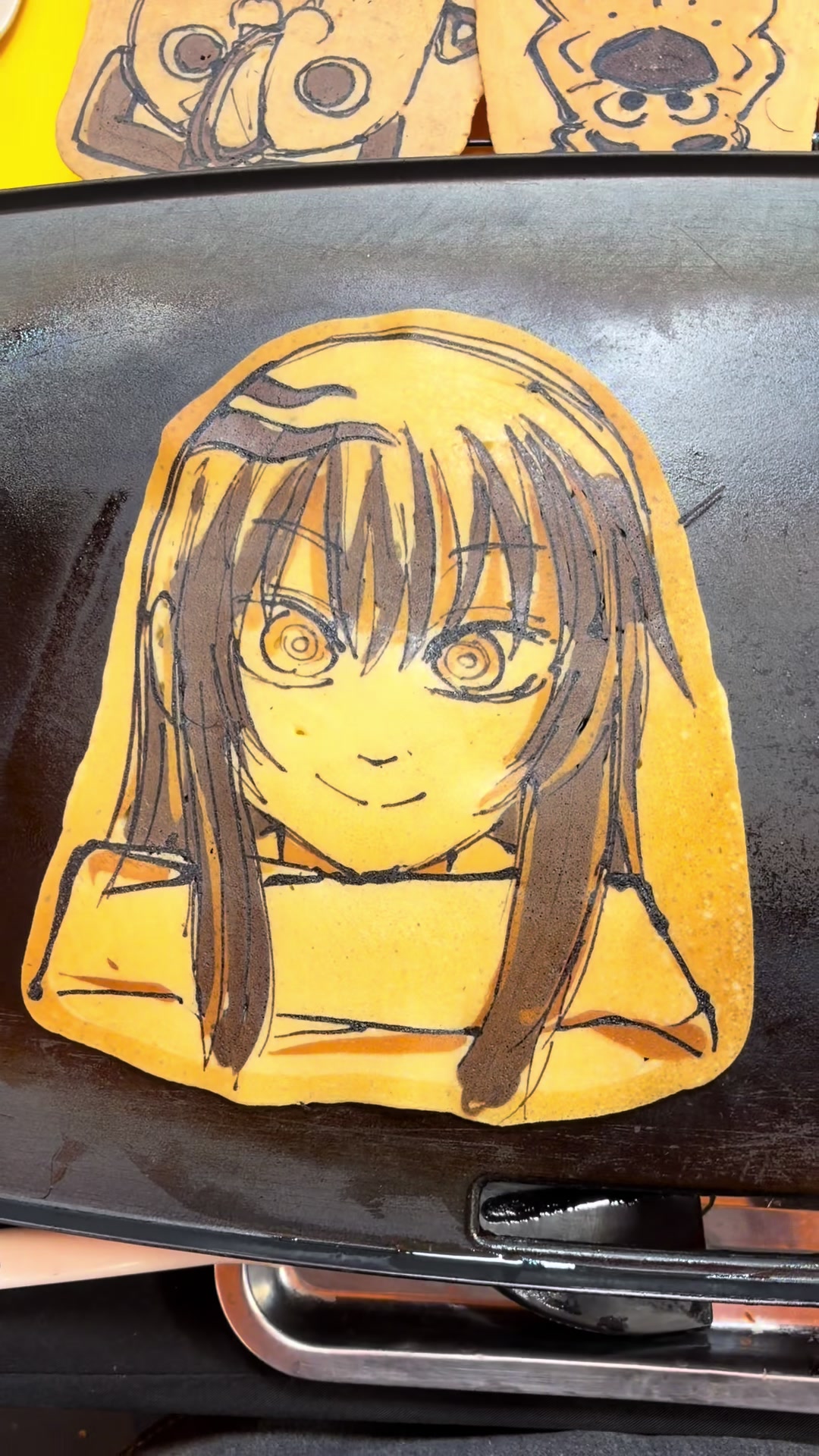 @Shonen Flip pancake art